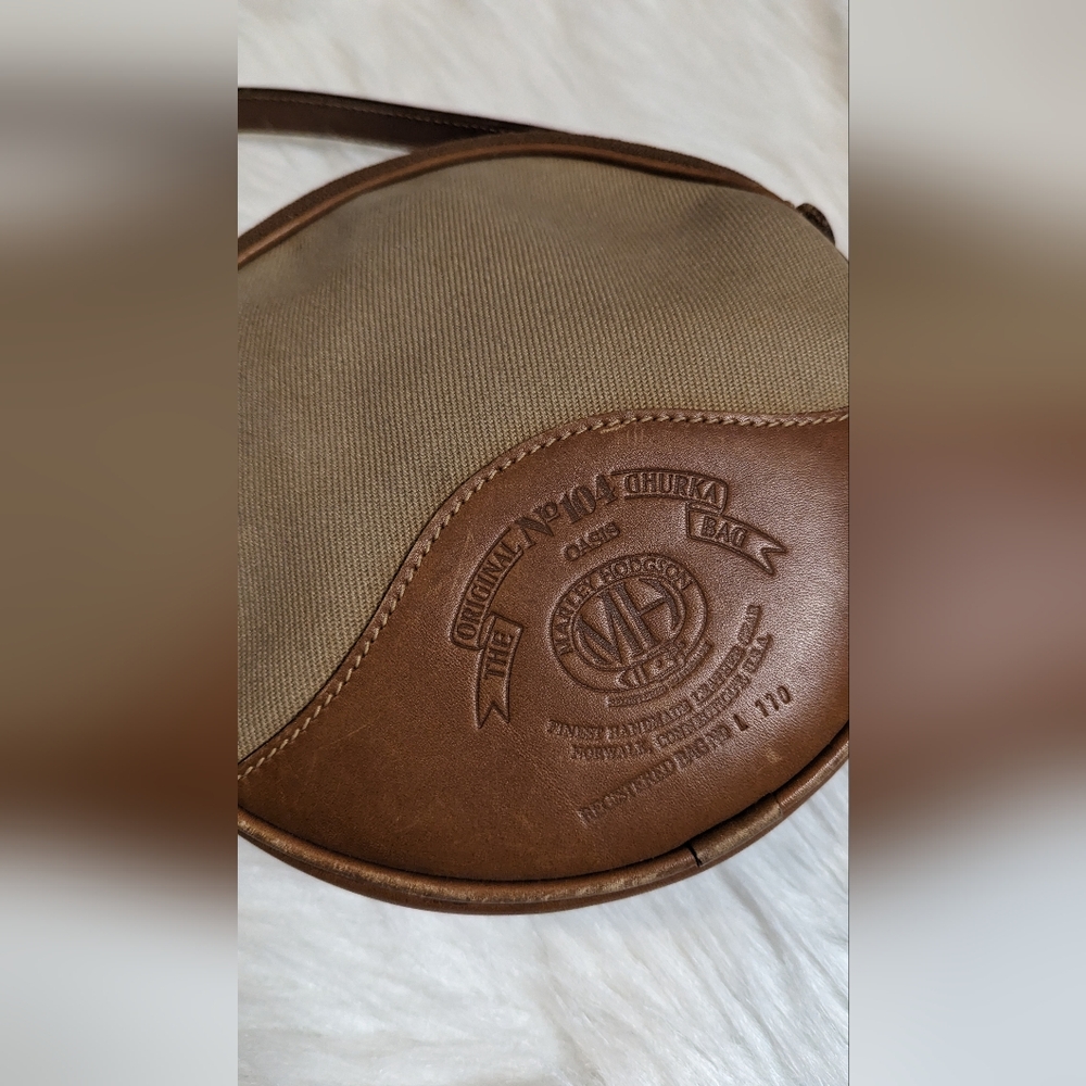 Beautiful 1989 Rare Vintage leather round cylinder shoulder/crossbody purse - Picture 7 of 13